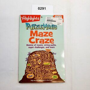 Maze Craze: Highlights Puzzlemania Book - Paperback 2016